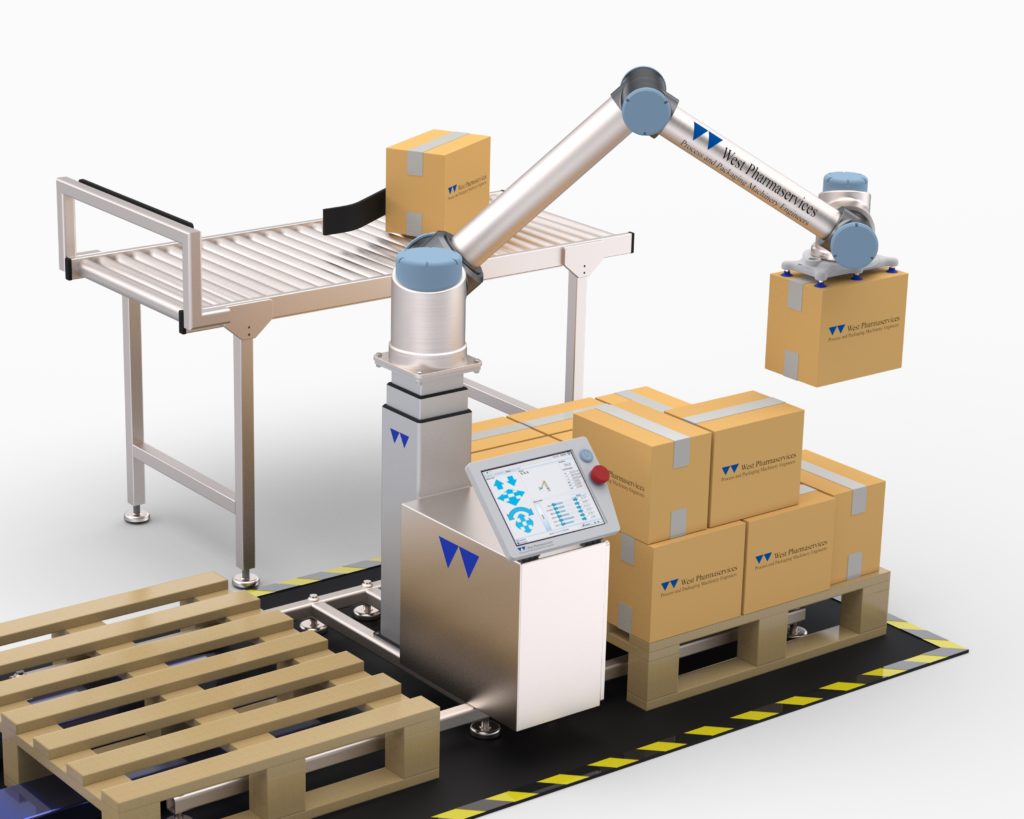 WEST PCR PALLETIZING COLLABORATIVE ROBOT - West Pharma Services